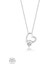 Swarovski Zirconia Kalp 925 Ayar Gümüş Kolye 1