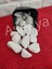 Beyaz Dolomit Taş 5 kg 2-4 cm Dere Çakıl Taşı Bahçe Süs Taşı Saksı Teraryum Taşı Akvaryum Taşı 5