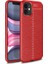 Apple Iphone 12 Kılıf Deri Desenli Lux Niss Silikon 1