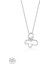 Swarovski Zirconia Kelebek 925 Ayar Gümüş Kolye 1