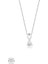 Swarovski Zirconia Elmas Montür 925 Ayar Gümüş Kolye 1