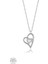 Swarovski Zirconia Kalp 925 Ayar Gümüş Kolye 1