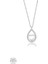 Swarovski Zirconia Kalp 925 Ayar Gümüş Kolye 1