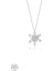 Swarovski Zirconia Kar Tanesi 925 Ayar Gümüş Kolye 1