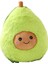 Şirin Avokado Yastık Peluş Oyuncak Yeşil (Yurt Dışından) 1
