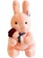Sevimli Gül Çiçek Tavşan Peluş Oyuncak Bebek Pembe (Yurt Dışından) 1
