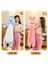 Sevimli Karikatür Ellie Tavşan Uzun Yastık Peluş Oyuncak Pembe (Yurt Dışından) 3