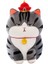 Kedi Yastık Bebek Anime Peluş Oyuncaklar Gri (Yurt Dışından) 1