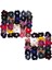 53X Renkli Scrunchies Saç Band Lady Bobble Saç Bağları Halatlar Saç Dekorları (Yurt Dışından) 5