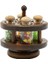 1/12 Ölçekli Minyatürler Dollhouse Mutfak Baharat Şişeleri Baharat Tenceresi (Yurt Dışından) 2