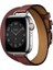 Hermes Kordon Double Attelage Apple Watch 38/40/41MM Uyumlu ( Logolu) 2