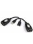 USB To RJ45 Extender Uzatma Kablosu Hadron 45M 1