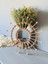 Wall Decoration Art Bambu Ayna Turuncu 1