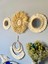 Wall Decoration Art Bohem Makrome Yıldız ve Boncuk Detaylı Duvar Dekorasyon Ürünü 4’lü Set 1