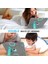 iPad 9.7 (2018) Için Tablet Kılıfı - Gri / Açık Mavi (Yurt Dışından) 5