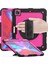 iPad Pro 12.9-Inch (2021) Için Tablet Kılıfı - Siyah / Pembe (Yurt Dışından) 5