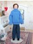 1/12 Dollhouse Minyatür Porselen Bebek Erkek Mavi Sweater Insan Figürleri (Yurt Dışından) 5
