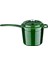 Döküm Yuvarlak Sos Tenceresi Metal Saplı Çap(Ø18 Cm, Majolica Yeşil 1