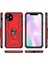 Apple iPhone 11 Kılıf Zore Vega Tank Sert Yüzüklü Standlı Zırh Koruma Kapak 5