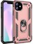 Apple iPhone 11 Kılıf Zore Vega Tank Sert Yüzüklü Standlı Zırh Koruma Kapak 1