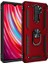 Xiaomi Redmi Note 8 Pro Kılıf Zore Vega Tank Sert Yüzüklü Standlı Zırh Koruma Kapak 1