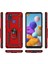 Galaxy A21S Kılıf Zore Vega Tank Sert Yüzüklü Standlı Zırh Koruma Kapak 4