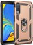 Galaxy A7 2018 Kılıf Zore Vega Tank Sert Yüzüklü Standlı Zırh Koruma Kapak 1