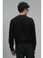 Star Erkek Sweatshirt Siyah 5