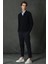 Fast Spor Erkek Chino Pantolon Slim Fit Lacivert 2