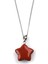 Red Jasper Doğal Taş Yıldız Model Kolye 1