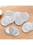 200PC Para Kapsülleri Paralar Koruyucu Depolama Kılıfı Kap Tutucu 20/25MM 4