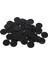 100X Yuvarlak Siyah Plastik Baslar 22MM - Sonsuzluk Için, Rpg Wargaming(Yurt Dışından) 4