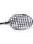 2pcs Bedminton Raket Shuttlecock Kolye Keyasyon Anahtar Zinciri Fuşya Beyaz 3