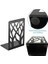 2 Adet Metal Kitaplar Için Bookends Kitap Bookends, Raflar Için Bookends, Bookend Ofis Masası, Bookend Destekleri, Kitap Raf Tutucu | (Yurt Dışından) 1