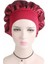 Ipek Gece Uyku Kap Saç Bonnet Şapka Kafa Kapak Saten Geniş Elastik Bant Ayarla (Burgundy) (Yurt Dışından) 3