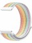Galaxy Watch 42 mm Uyumlu Dokuma Kordon Gökkuşağı 1