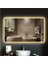 50x65 Cm Dokunmatik Günışığı Ledli Dikdörtgen Banyo Aynası 1