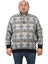 Sweatshirt Oduncu Polo Yaka Fermuarlı 22220-HAKI 1