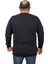 Büyük Beden Sweat New York City 22704-SIYAH 3