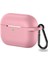 Apple Airpods Pro Için Standart Askılı Silikon Kılıf Pembe 1