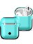 Apple Airpods Için Ultra Korumalı Askılı Shockproof Turkuaz 1