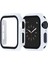 Apple Watch 42MM Için Full Kaplayan Çerçeveli Ekran Koruyucu Gard Kapak Beyaz 1
