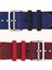 Apple Watch 7 45 mm Için Renkli Kumaş Desenli Krd-51 Kayış-Kordon 3