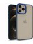 Apple iPhone 12 Pro Max Kılıf Silikon Kenarlı Renkli Arkası Şeffaf Flora Kapak 1