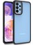 Samsung Galaxy A23 Kılıf Silikon Kenarlı Arkası Şeffaf Flora Kapak 1