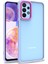 Samsung Galaxy A23 Kılıf Silikon Kenarlı Arkası Şeffaf Flora Kapak 1