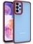 Samsung Galaxy A23 Kılıf Silikon Kenarlı Arkası Şeffaf Flora Kapak 1