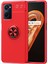 Oppo A96 Kılıf Yüzüklü Manyetik Ravel Silikon 1