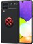 Samsung Galaxy A22 4g Kılıf Yüzüklü Manyetik Ravel Silikon 1