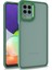 Samsung Galaxy A22 Kılıf Silikon Kenarlı Renkli Flora Kapak 1